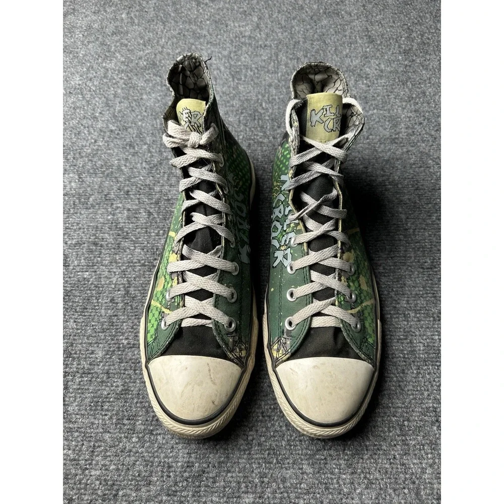 Mens Sneakers Converse Chuck Taylor All Star DC Comics Green, Size US 11 - Picture 4 of 8